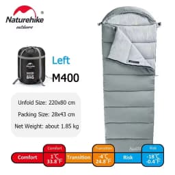 Naturehike Sleeping Bag Lightweight Waterproof Sleeping Bag Outdoor Camping Sleeping Bag Ultralight Winter Sleeping Bag