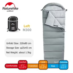 Naturehike Sleeping Bag Lightweight Waterproof Sleeping Bag Outdoor Camping Sleeping Bag Ultralight Winter Sleeping Bag
