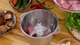 BioloMix 2 Speeds 500W Stainless Steel 2L Capacity Electric Chopper Meat Grinder Mincer Food Processor Slicer