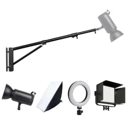 170cm 135cm 100cm Heavy Wall Mount Boom Arm Projector Bracket for Photography Studio Softbox Video Strobe Ring Lights