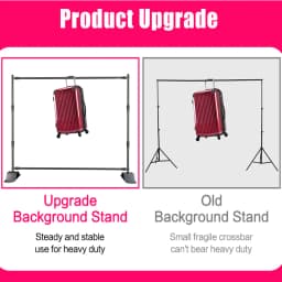 2.4x3M Backdrop Background Stand Frame Support System Muslin Green Screen With OXford Bag For Photography Photo Studio Video