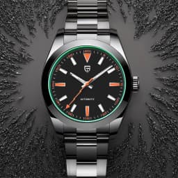 PAGANI DESIGN Green Sapphire Glass Men's Mechanical Watches Luxury Automatic Watch Men NH35A Stainless Steel Diving Sports Clock