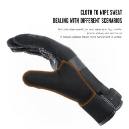 Outdoor Winter Cycling Gloves Touch Screen Motorcycle Gloves Windproof Sports Riding Ski Gloves Waterproof 3M Running Gloves