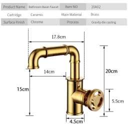 Basin Faucets Black Color Brass Crane Bathroom Faucets Hot And Cold Water Mixer Tap Contemporary Mixer Tap Torneira WF-20A02
