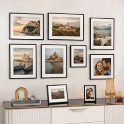 Photo Frames 30x40 21x30 A4 15x20 13x18 Modern Metal Picture Frame Black Gold Plexiglass Wall Art Poster Canvas Print Home Decor