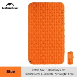 Naturehike FC10 FC01 Inflatable Mattress Air Mattress Camping Mat Ultralight Camping Mattress Sleeping Mat Nylon Sleeping Pad