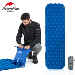 Naturehike FC10 FC01 Inflatable Mattress Air Mattress Camping Mat Ultralight Camping Mattress Sleeping Mat Nylon Sleeping Pad