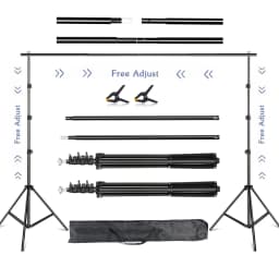 2.6X3M 2X3M 2X2M Photography Background Stand Adjust Green Screen Backdrops Chromakey Support System Frame Chroma Video Wedding