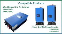 WiFi Plug For SUN Series On Grid Tie Solar Inverter MPPT Wind Inverter SUN1000G2 2000W 1KW Limiter Sensor