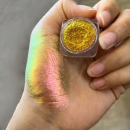 35Colors Phantom Chameleon Holographic Mirror Powder Net1-2g Colorful Magic Mirror Nail Rubbing Powder DIY Christmas Mirror Dust