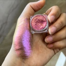 35Colors Phantom Chameleon Holographic Mirror Powder Net1-2g Colorful Magic Mirror Nail Rubbing Powder DIY Christmas Mirror Dust