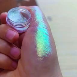 35Colors Phantom Chameleon Holographic Mirror Powder Net1-2g Colorful Magic Mirror Nail Rubbing Powder DIY Christmas Mirror Dust