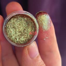 35Colors Phantom Chameleon Holographic Mirror Powder Net1-2g Colorful Magic Mirror Nail Rubbing Powder DIY Christmas Mirror Dust