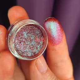 35Colors Phantom Chameleon Holographic Mirror Powder Net1-2g Colorful Magic Mirror Nail Rubbing Powder DIY Christmas Mirror Dust