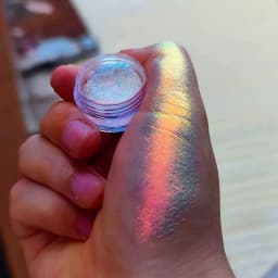 35Colors Phantom Chameleon Holographic Mirror Powder Net1-2g Colorful Magic Mirror Nail Rubbing Powder DIY Christmas Mirror Dust