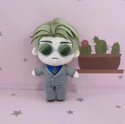 20CM Anime Jujutsu Kaisen Plush Ryomen Sukuna Fushiguro Toji Cosplay Soft Adorable Dollbody Cute Christmas Gift