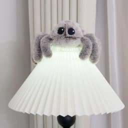 Realistic Plush Spider Toy - Gray Spider Doll Gift for Christmas