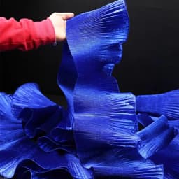 1 Yard Metallic Big Wave Lace Fabric Sew Dress Accessories 15CM Wide and Christmas Holiday Decorative Accessories