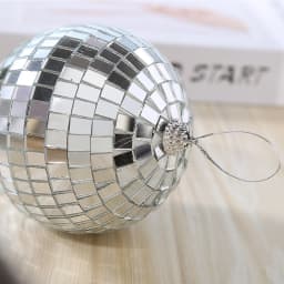 2-10cm Mirror Disco Ball 70s 80s Party Decors Reflective Ball Hanging Ornaments for Christmas Birthday Party Wedding Decorations