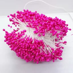 500pcs/Bag 1/3mm DIY Artificial Mini Pearl Flower Stamen Pistil Overall Wedding Party Home Decoration Christmas Accessories