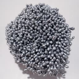 500pcs/Bag 1/3mm DIY Artificial Mini Pearl Flower Stamen Pistil Overall Wedding Party Home Decoration Christmas Accessories