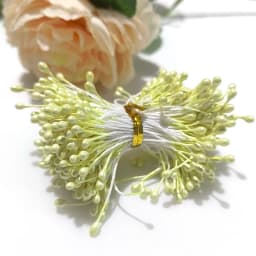 500pcs/Bag 1/3mm DIY Artificial Mini Pearl Flower Stamen Pistil Overall Wedding Party Home Decoration Christmas Accessories