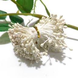 500pcs/Bag 1/3mm DIY Artificial Mini Pearl Flower Stamen Pistil Overall Wedding Party Home Decoration Christmas Accessories