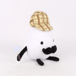 9.8 Inch Detective Egg Plush Game Stuffed Plushies Cartoon Doll Pillow For Fans Christmas Birthday Gifts