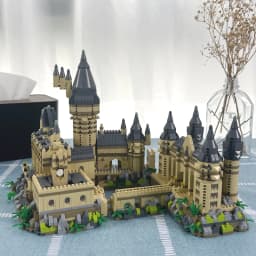 New Micro Building Blocks Set Magic Middle Ages Castle MOC Creative Bricks Toys for Kids Adult Christmas Gifts DIY Toy 3000+Pcs