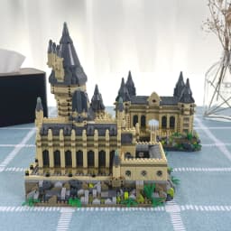 New Micro Building Blocks Set Magic Middle Ages Castle MOC Creative Bricks Toys for Kids Adult Christmas Gifts DIY Toy 3000+Pcs