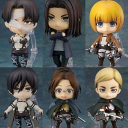 2025 Attack on Titan Erwin Smith Hange Zoe Eren Jaeger Levi Rival Mikasa Armin Arlert Action Figure Toys Doll Christmas Gift