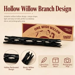 One Wish Willow Wish-3D Printed Wish, Fun Party Novelty Gift Ancient Legend Replica for All Ages, 1PC Christmas Party