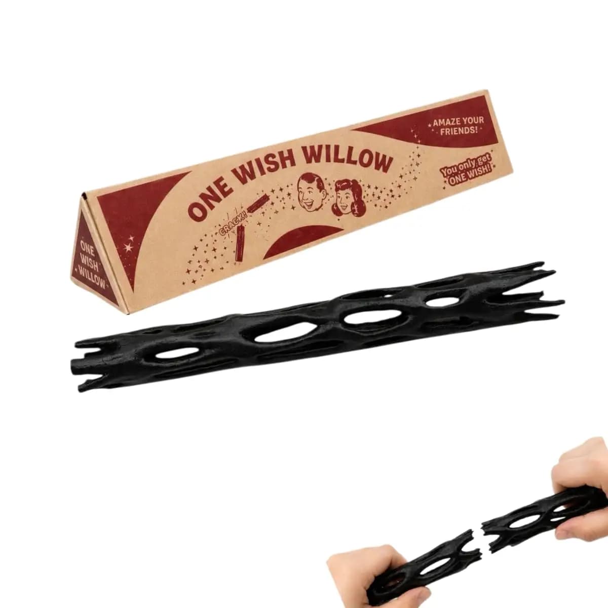 One Wish Willow Wish-3D Printed Wish, Fun Party Novelty Gift Ancient Legend Replica for All Ages, 1PC Christmas Party