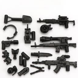 WW2 Military 98K Pistol Weapon Soldiers Army Building Blocks Mini Action Figures Bricks Model Building Kids Toy Christmas Gifts
