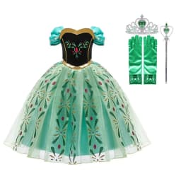 Cinderella Anna Elsa Costume Children Princess Dress for Girls Kids Cosplay Snow White Christmas Carnival Party Disguise Outfit