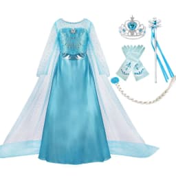 Cinderella Anna Elsa Costume Children Princess Dress for Girls Kids Cosplay Snow White Christmas Carnival Party Disguise Outfit