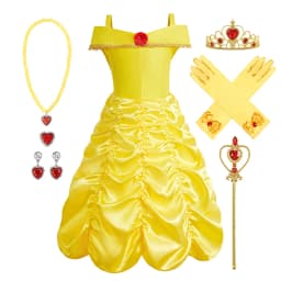 Cinderella Anna Elsa Costume Children Princess Dress for Girls Kids Cosplay Snow White Christmas Carnival Party Disguise Outfit