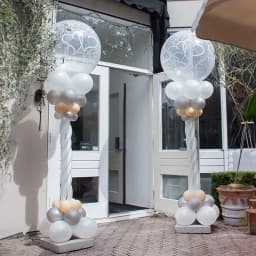 1/2set Balloon Column Stand Kit 2M Adjustable Ballon Tower Holder for Wedding Birthday Party Baby Shower Christmas Decorations