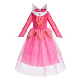 Princess Dress for Girls Elsa Anna Cosplay Costume Kids Jasmine Belle Cinderella Aurora Halloween Christmas Party Elegant Dress
