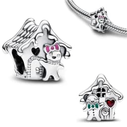 2024 New 925 Sterling Silver Christmas Santa Snowman Stars Pendant Charms Beads fit Original Pendant Bracelet DIY Women Jewelry