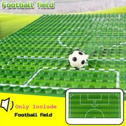 1pc 16*32 Dots Base Plate Basketball Football Baseplate For Figure Field Court Block DIY Toys Christmas Gift for Children