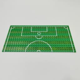 1pc 16*32 Dots Base Plate Basketball Football Baseplate For Figure Field Court Block DIY Toys Christmas Gift for Children