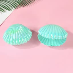5/10pcs Shell Shaped Candy Gift Box Girls Mermaid Birthday Party Decor Wedding Baby Shower Favors Christmas Jewelry Storage Box