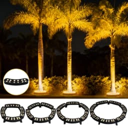 5Pcs LED Tree Hugging Lamp 85-265V Outdoor Christmas Tree Holding Lighting Lamp Waterproof IP65 Garden Park Courtyard Decor Lamp