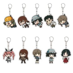 Gifts/55MM Anime Steins Keychain Okabe Rintarou/Makise Kurisu/Shiina Mayuri/Amane Suzuha Key Chain Christmas Gifts