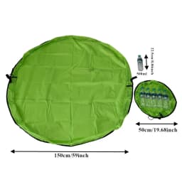 1pc Multifunction Portable Kids Toys Storage Bags Blocks Toys Play Mat Building Blocks Toys Bags for Christmas Gift