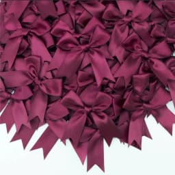 200pcs 2.5cm Mini Satin Ribbon Bows DIY Crafts Accessories Wedding Christmas Party Envelope Gift Packaging Decoration
