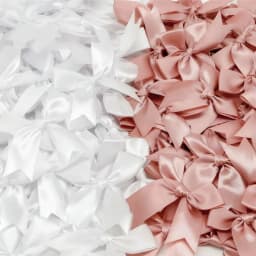 200pcs 2.5cm Mini Satin Ribbon Bows DIY Crafts Accessories Wedding Christmas Party Envelope Gift Packaging Decoration