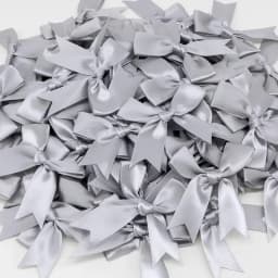 200pcs 2.5cm Mini Satin Ribbon Bows DIY Crafts Accessories Wedding Christmas Party Envelope Gift Packaging Decoration