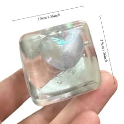 Luminous Heart-shaped Maltose Squeeze Toy Shine At Night Squishy Mochi Decompression Toy Soft Slow Rebound Toy Christmas Gifts